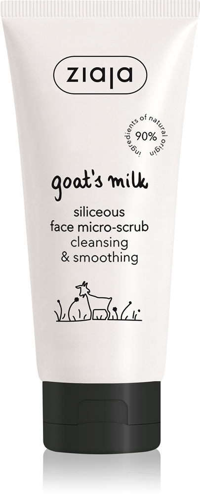 

Отшелушивающее очищающее средство для лица с козьим молоком Ziaja, 75 мл