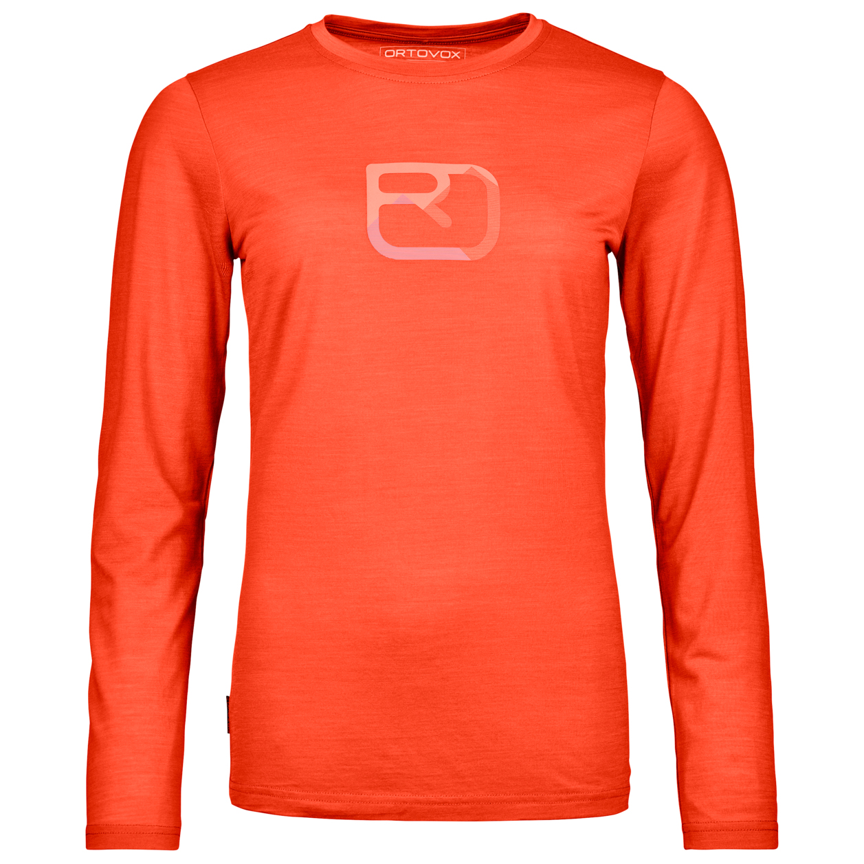 

Рубашка из мериноса Ortovox 150 Cool Mountain Silhouette L/S, цвет Sunset Orange