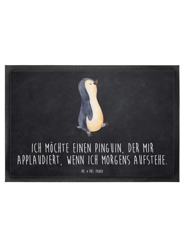 

Коврик для ног Mr. & Mrs. Panda, цвет kreidetafel