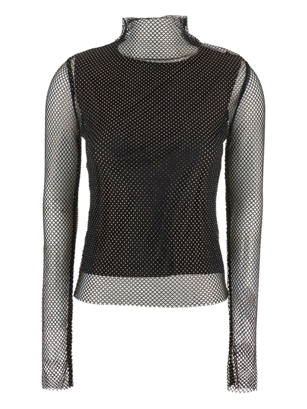 

Ажурный топ Gerarda с длинными рукавами SPORTMAX, черный