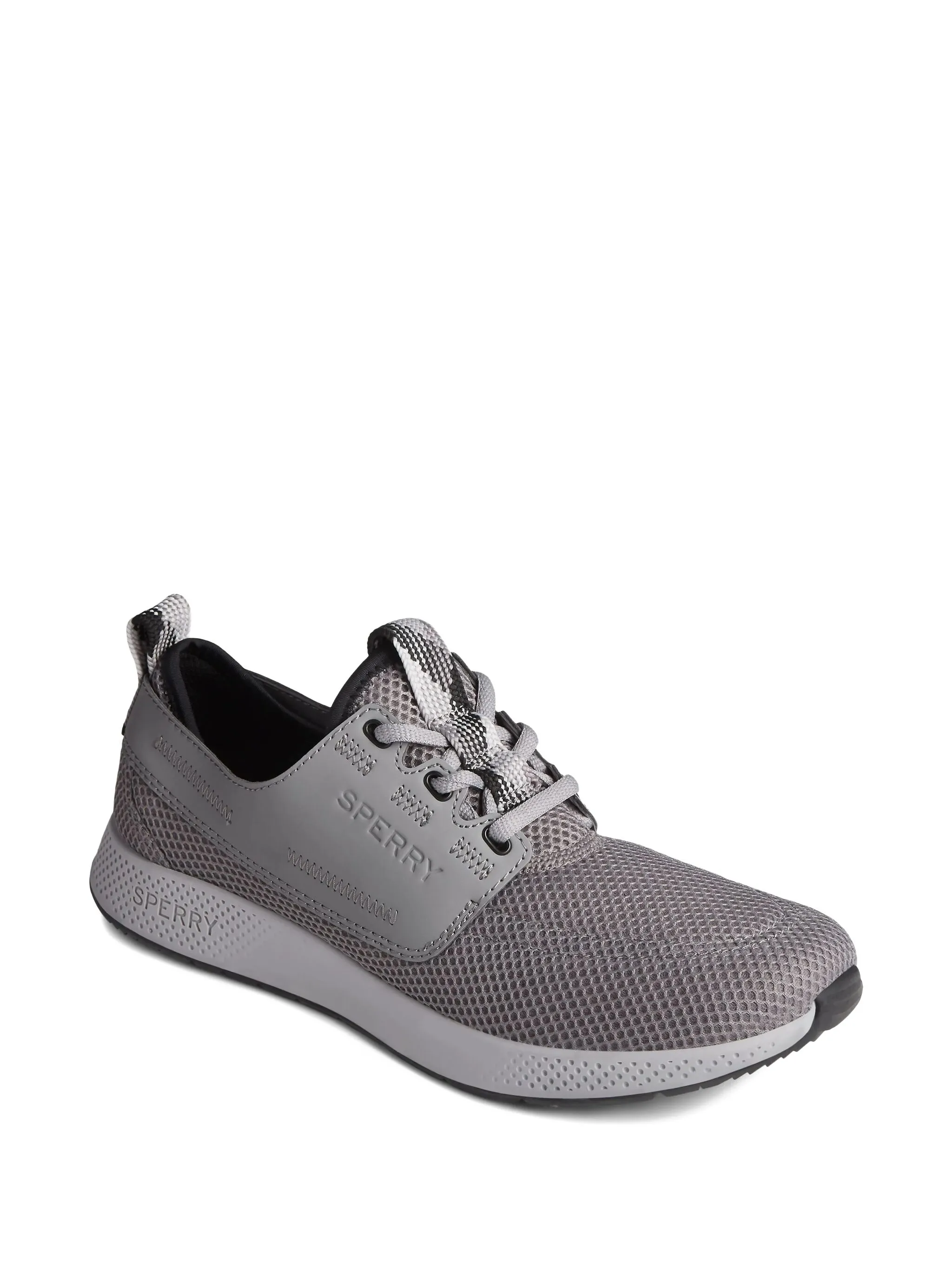 Сетчатые кроссовки 7 Seas с люверсами Sperry Top-Sider, серый — фото 2