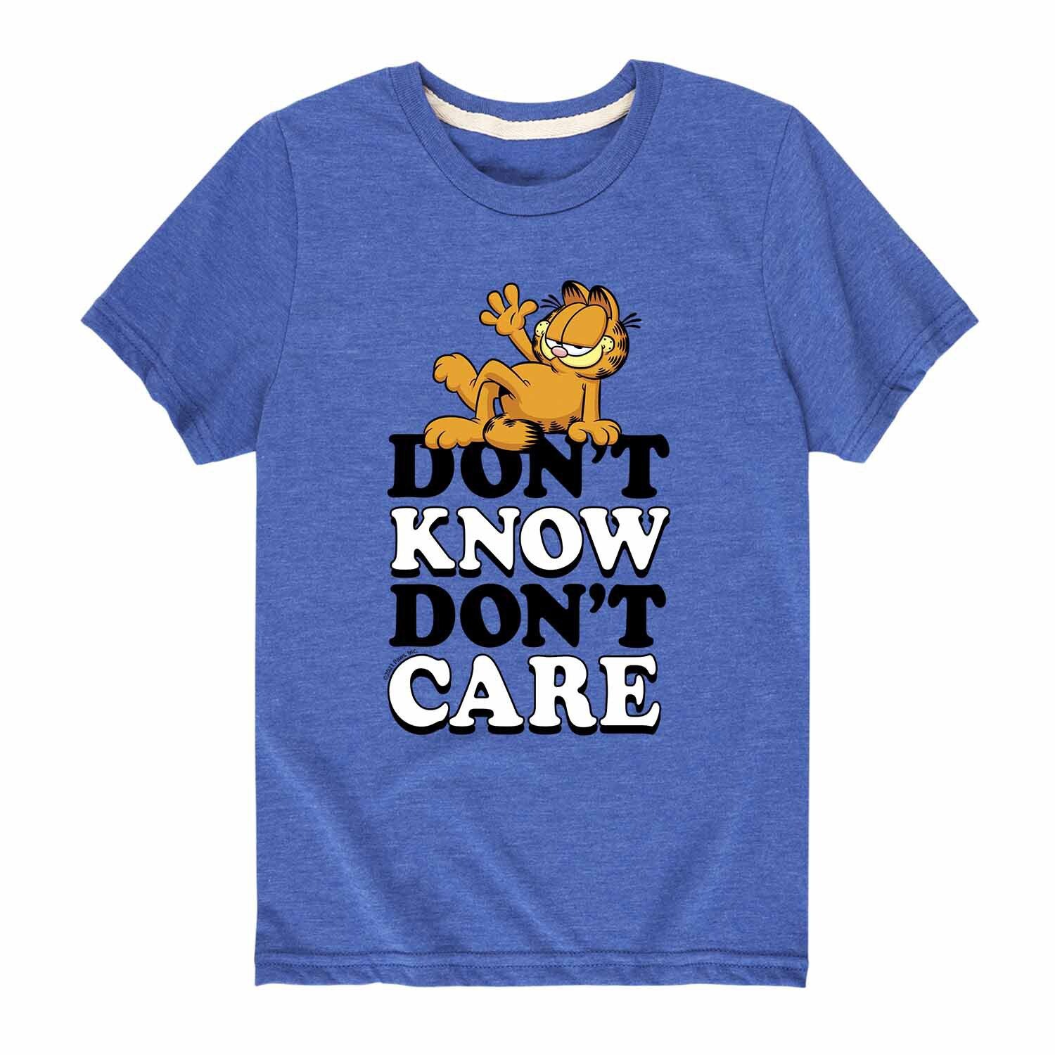 

Футболка Garfield Dont Know Dont Care для мальчиков 8–20 лет Licensed Character