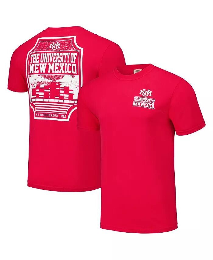 

Мужская футболка Cherry New Mexico Lobos Logo Campus Icon Image One, красный