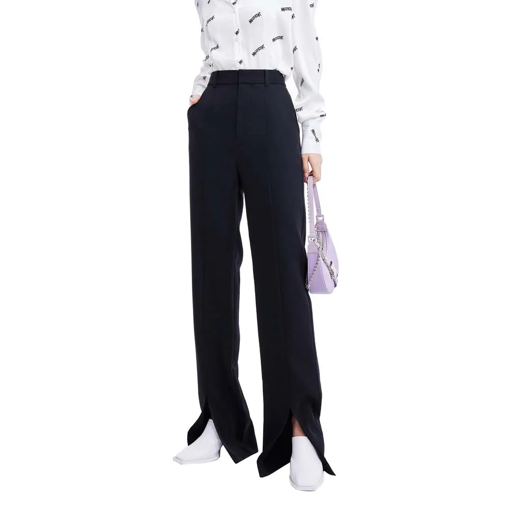 

Брюки Lily Chic Straight Leg Fit dress, черный