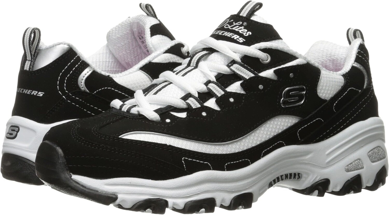 

Кроссовки D'Lites - Biggest Fan SKECHERS, цвет Black/White, Черный, Кроссовки D'Lites - Biggest Fan SKECHERS, цвет Black/White