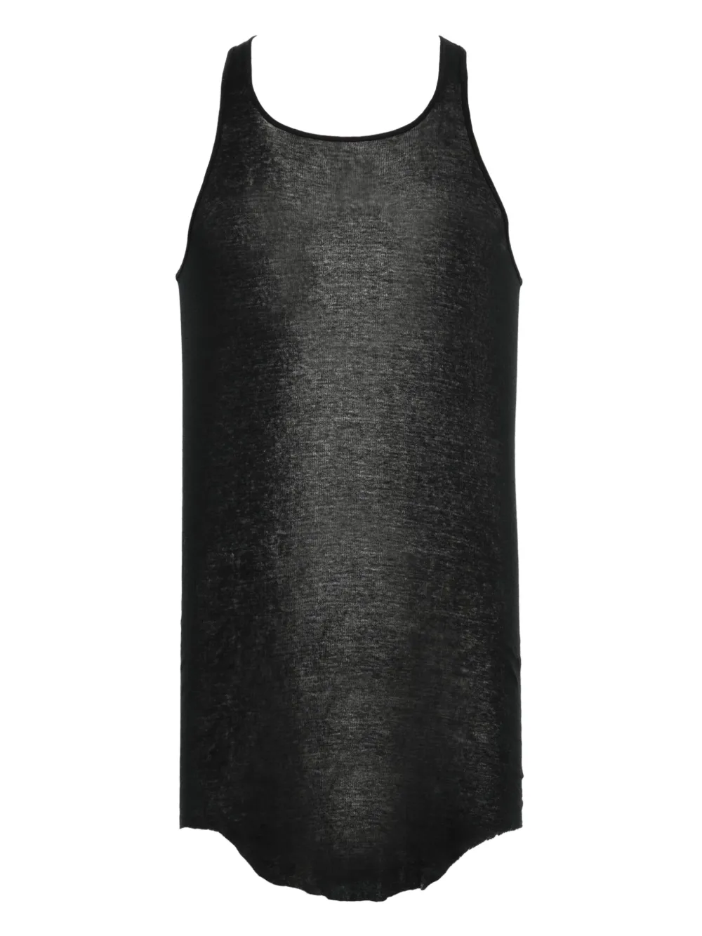 

Топ Basic Rib Rick Owens, черный