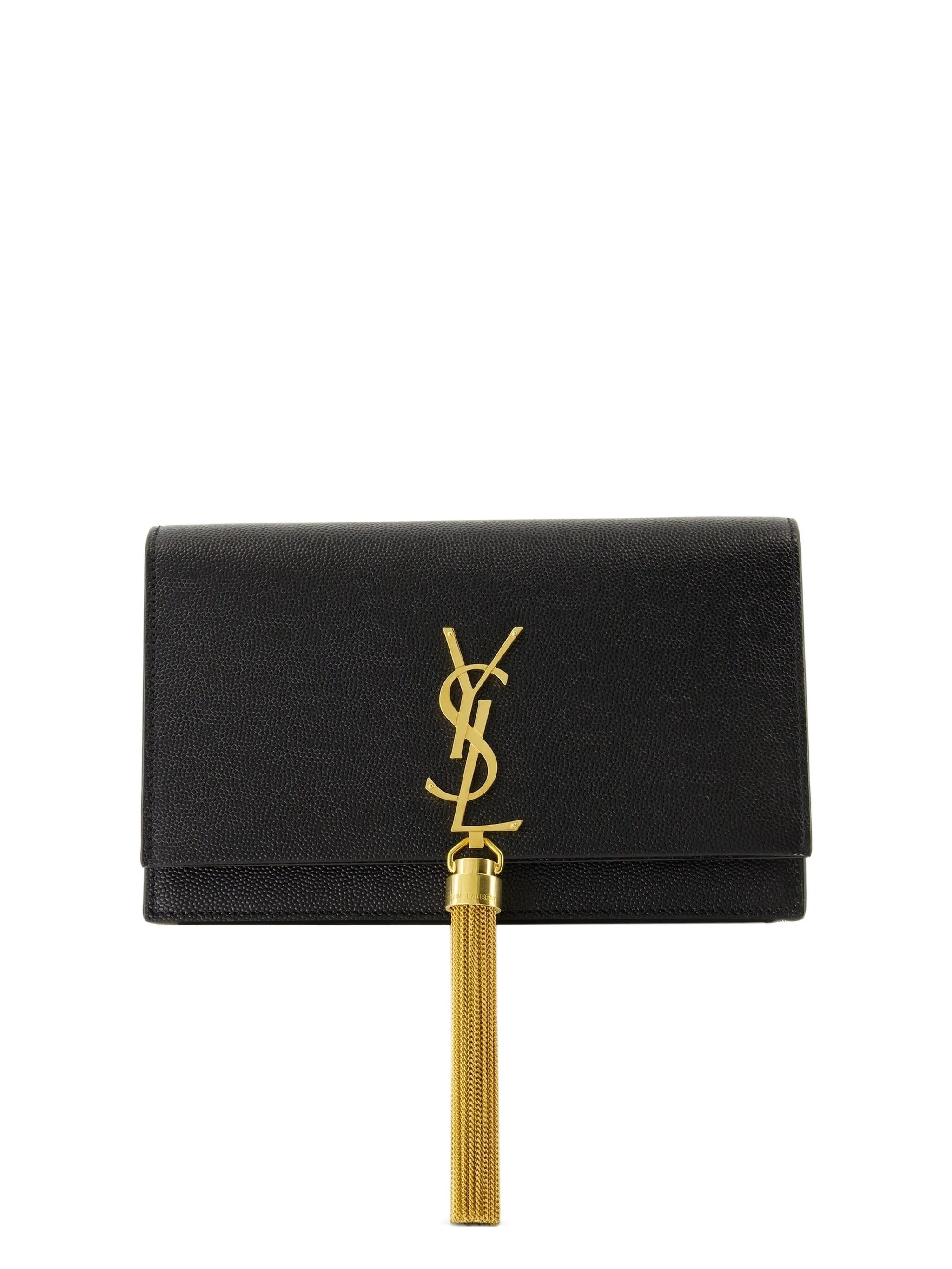 

Сумка через плечо Kate с кисточкой Saint Laurent, черный