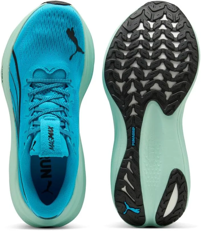 Мужские кроссовки для бега PUMA Magmax Nitro, синий/мятный — фото 3