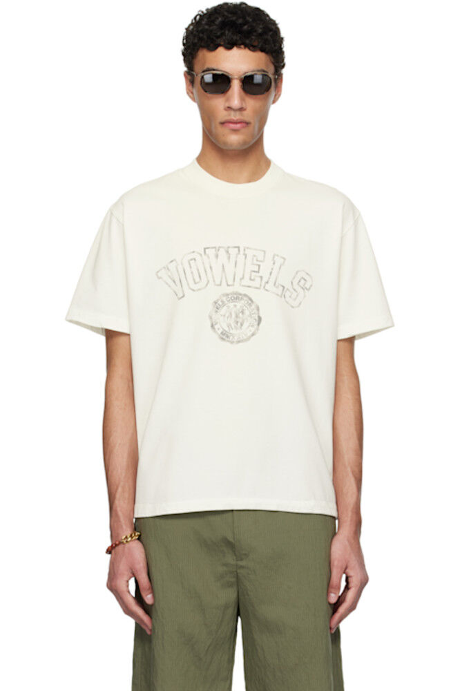 

Футболка Off-White Faded Collegiate vowels