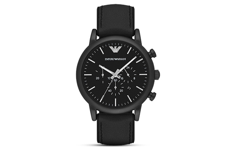 

Хронограф из кожи 46 мм EMPORIO ARMANI