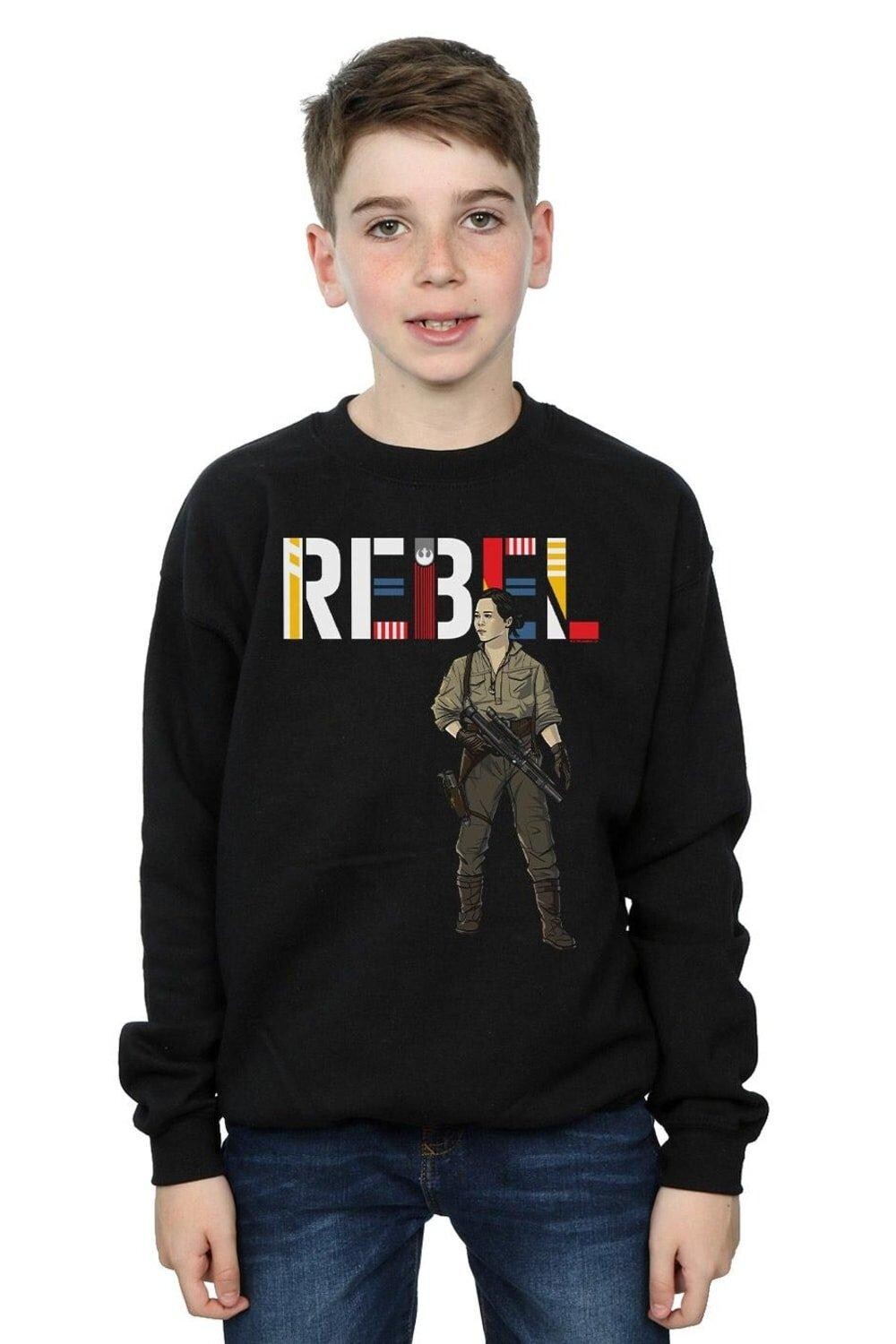 

Толстовка Rebel Rose The Rise Of Skywalker Star Wars, черный