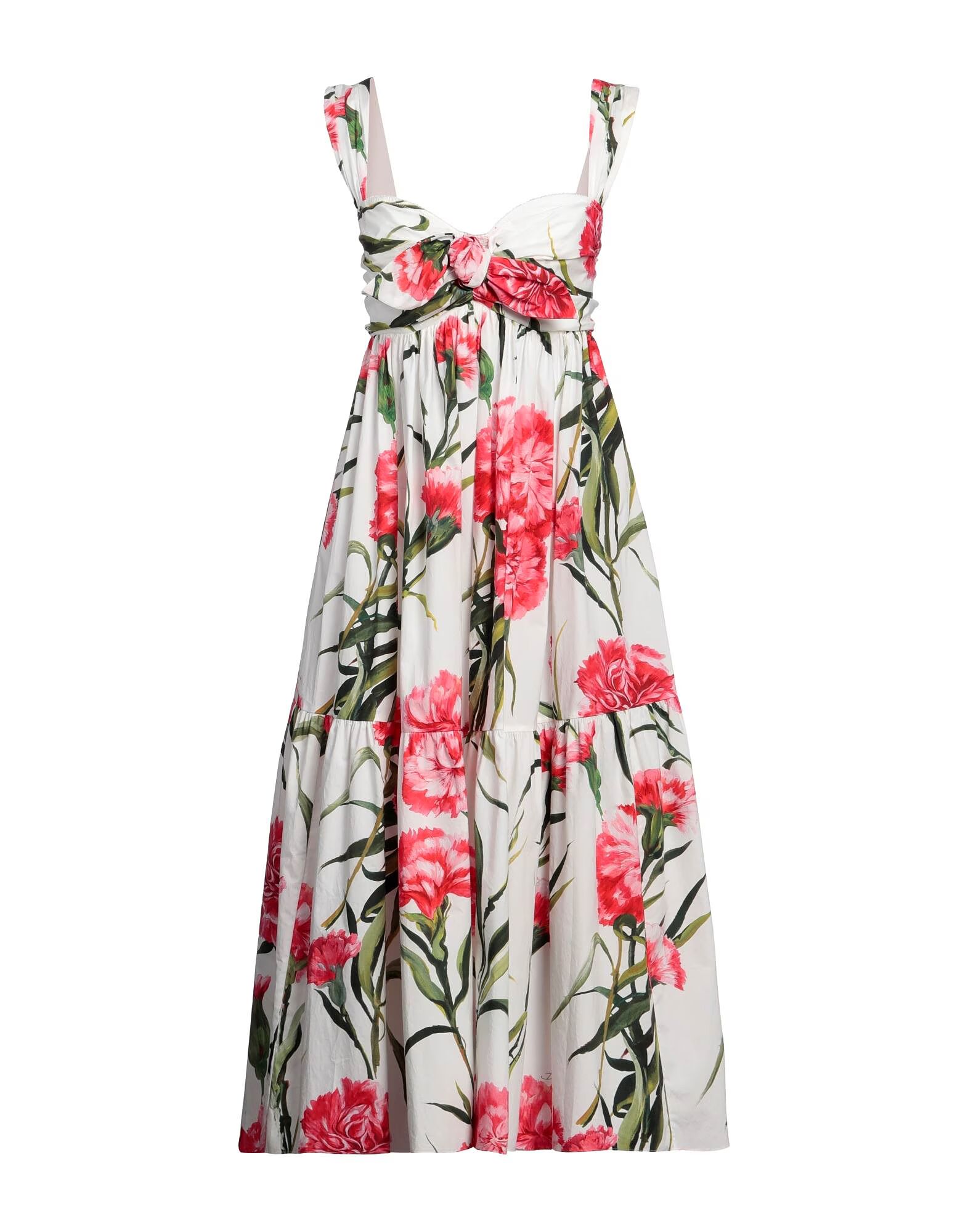 

Платье миди Dolce&Gabbana, белый