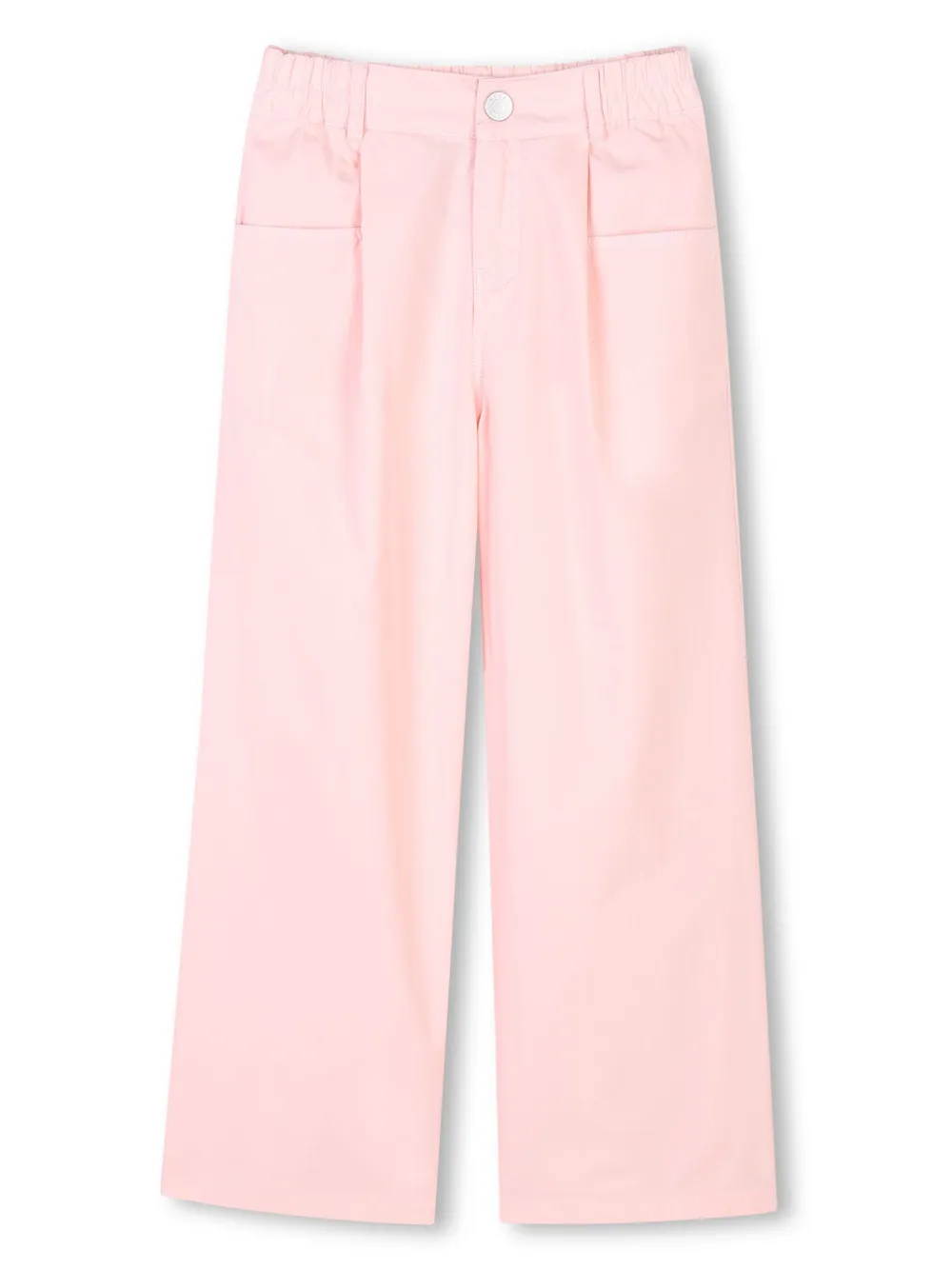 

Брюки широкого кроя Kenzo Kids, розовый