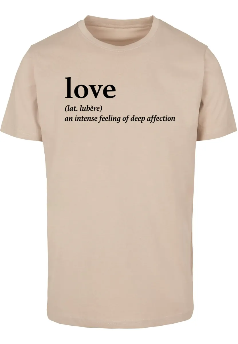 

Футболка Mister Tee "Мужская футболка Mister Tee Love Definition с круглым вырезом" Mistertee, цвет Sand