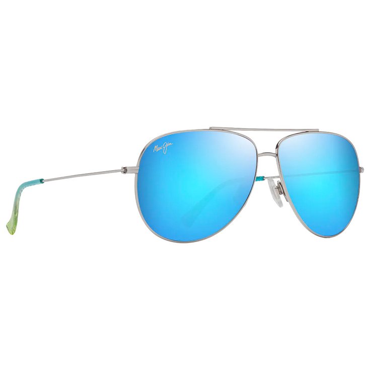 

Солнцезащитные очки hauoli xl серебряный бриллиант bleus verts bleu hawaii mauipur Maui Jim