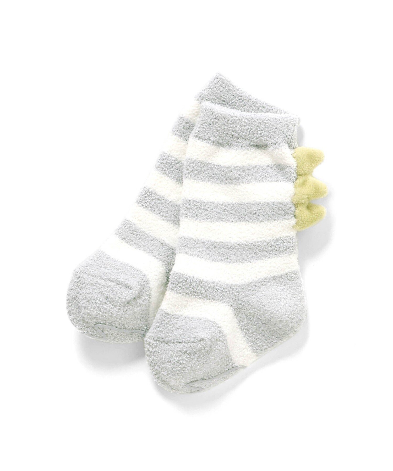 Вязаные носки в виде зефира Apres les cours, Light gray