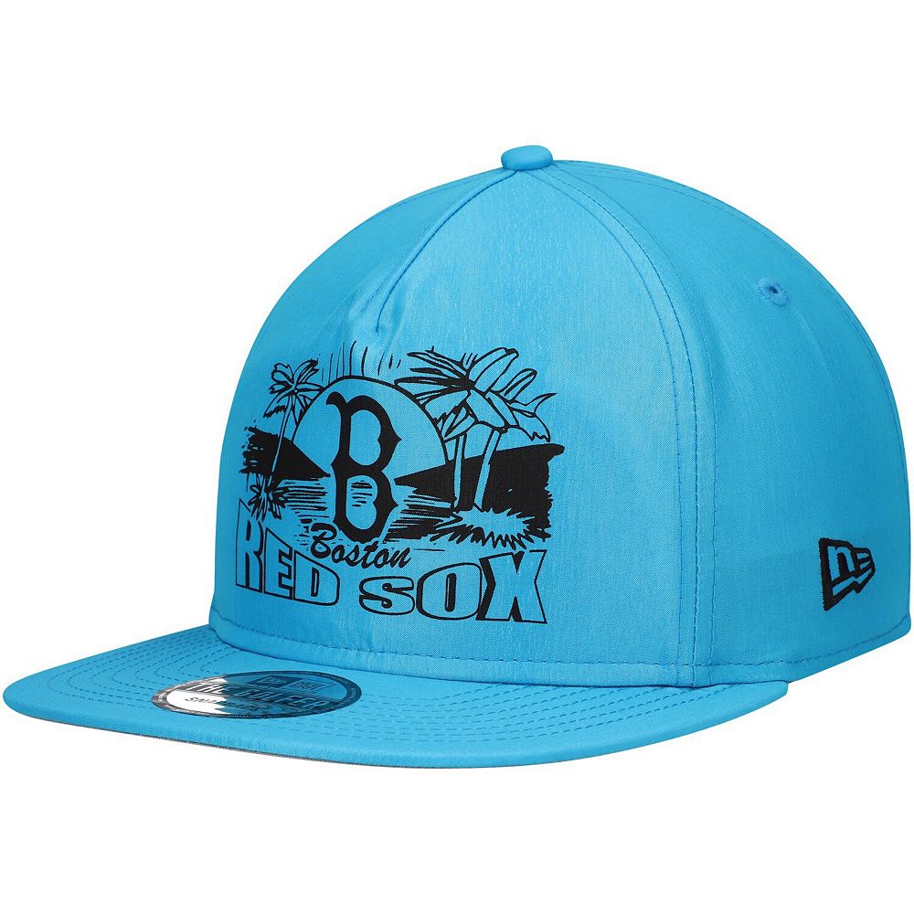 

Мужская кепка New Era Blue Boston Red Sox Neon Golfer Snapback, цвет Rsx Blue