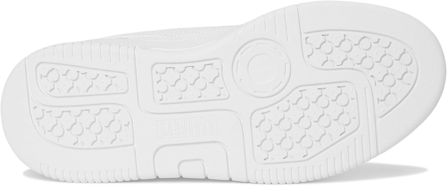 Кроссовки Puma Unisex-Child Rebound Femme (для детей старшего возраста), белый/серый — фото 3
