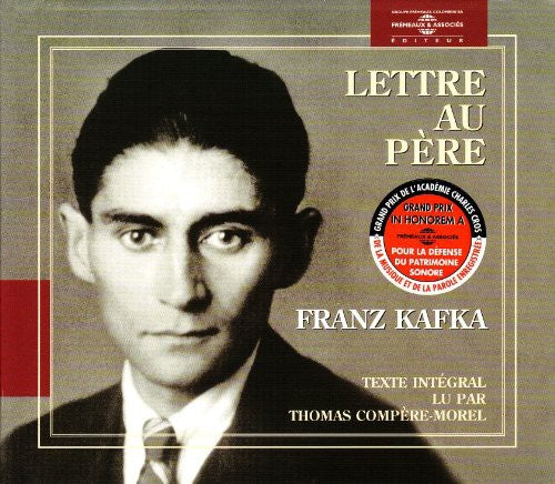 

CD диск Morel, Thomas Compere: Lettre Au Pere: Kafka