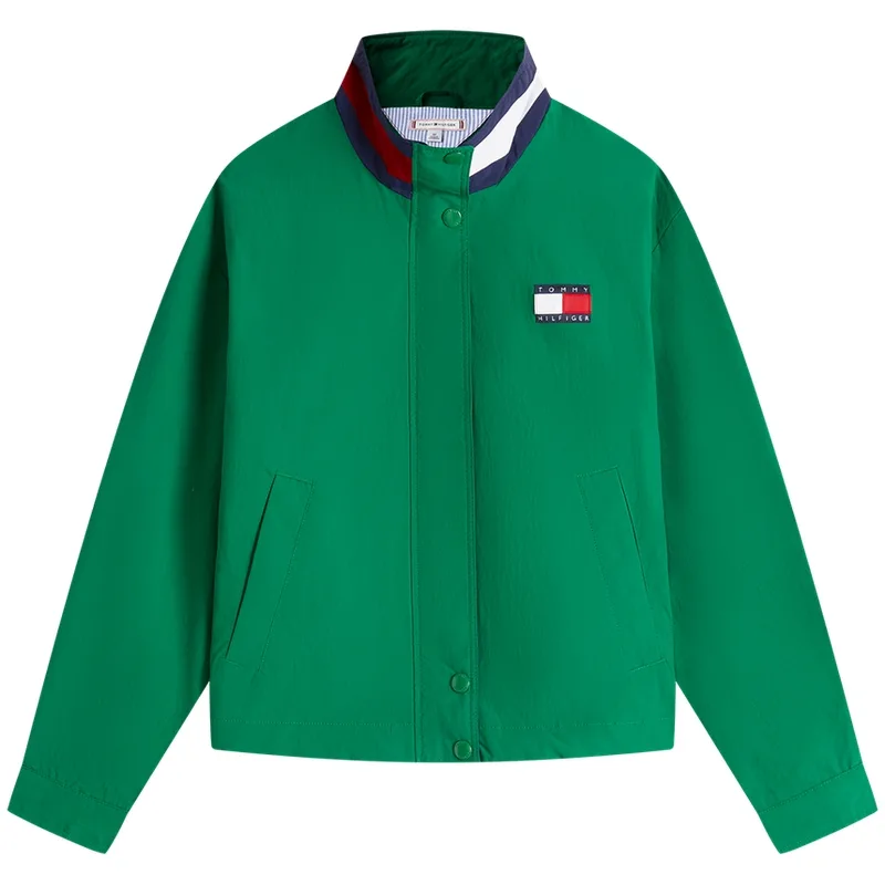 Куртка женская с воротником стойкой Tommy Hilfiger, Marine Blue DCC — фото 4
