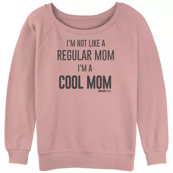 

Детский худи с принтом "Я крутая мама" в стиле Mean Girls Licensed Character, цвет desert pink