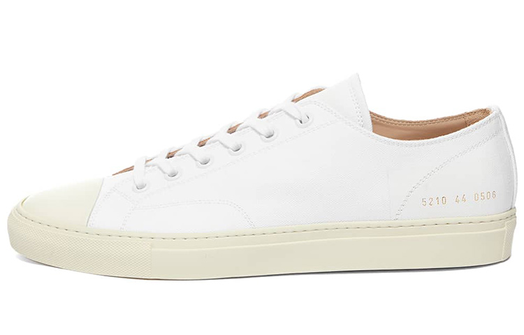 

COMMON PROJECTS Стильные низкие кроссовки для скейтбординга Tournament, белые, мужские