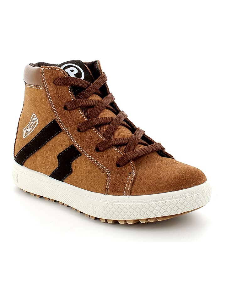 Высокие кроссовки Primigi Leder-Sneakers, светло-коричневый — фото 2
