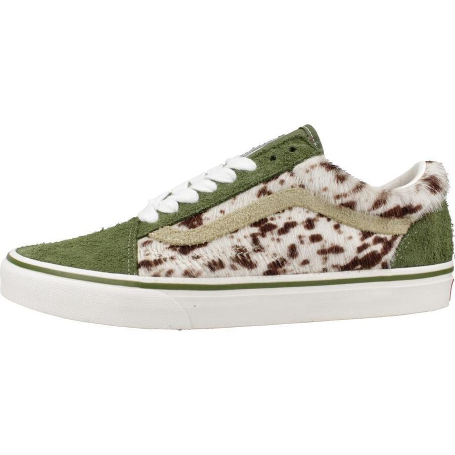 Кроссовки Vans модель Old Skool с анималистичным принтом — фото 2
