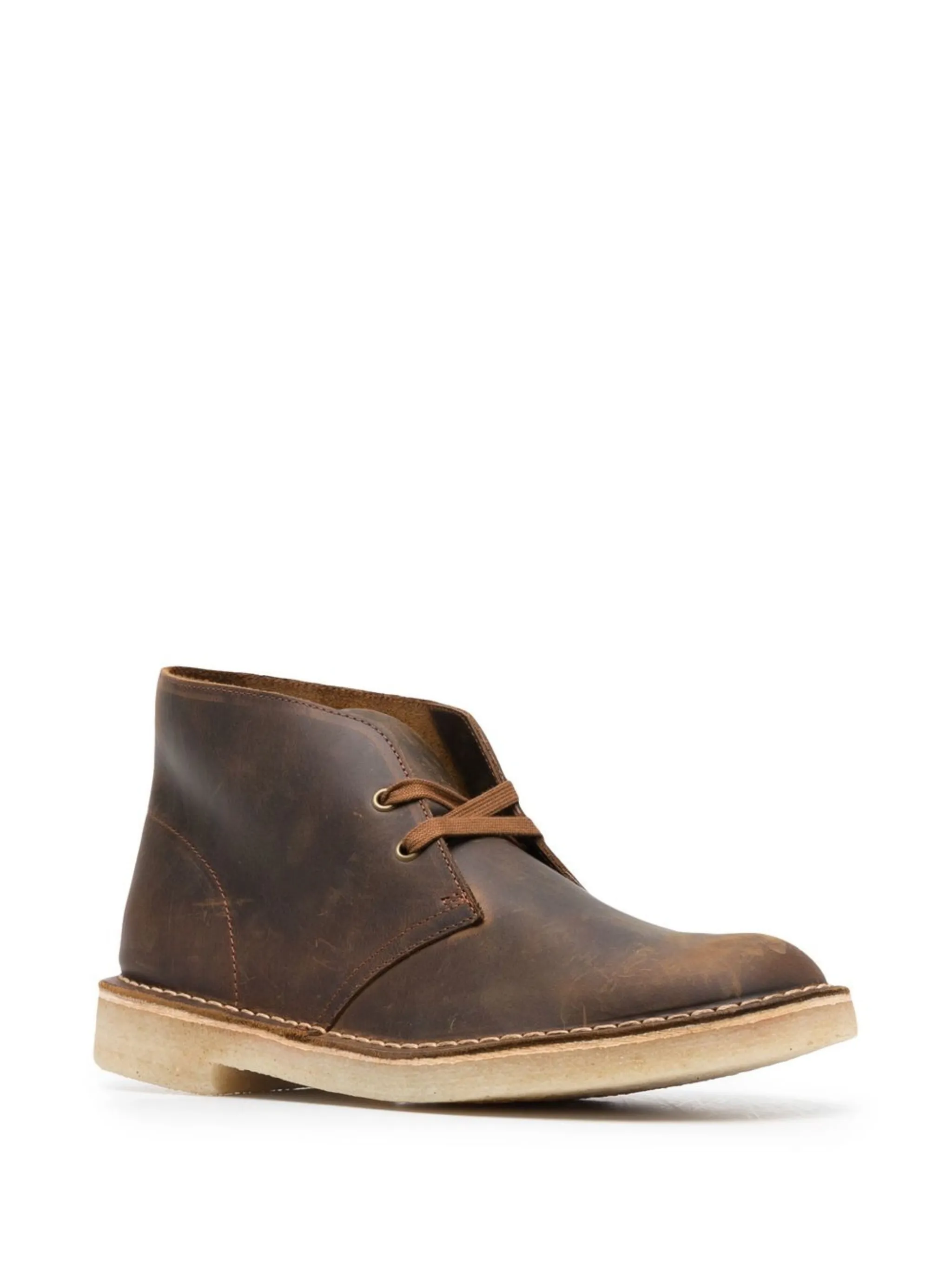 Вощеные ботинки Beeswax Clarks Originals, коричневый — фото 2