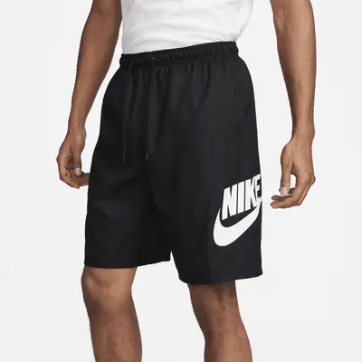 Шорты Nike Club, черный/белый — фото 3