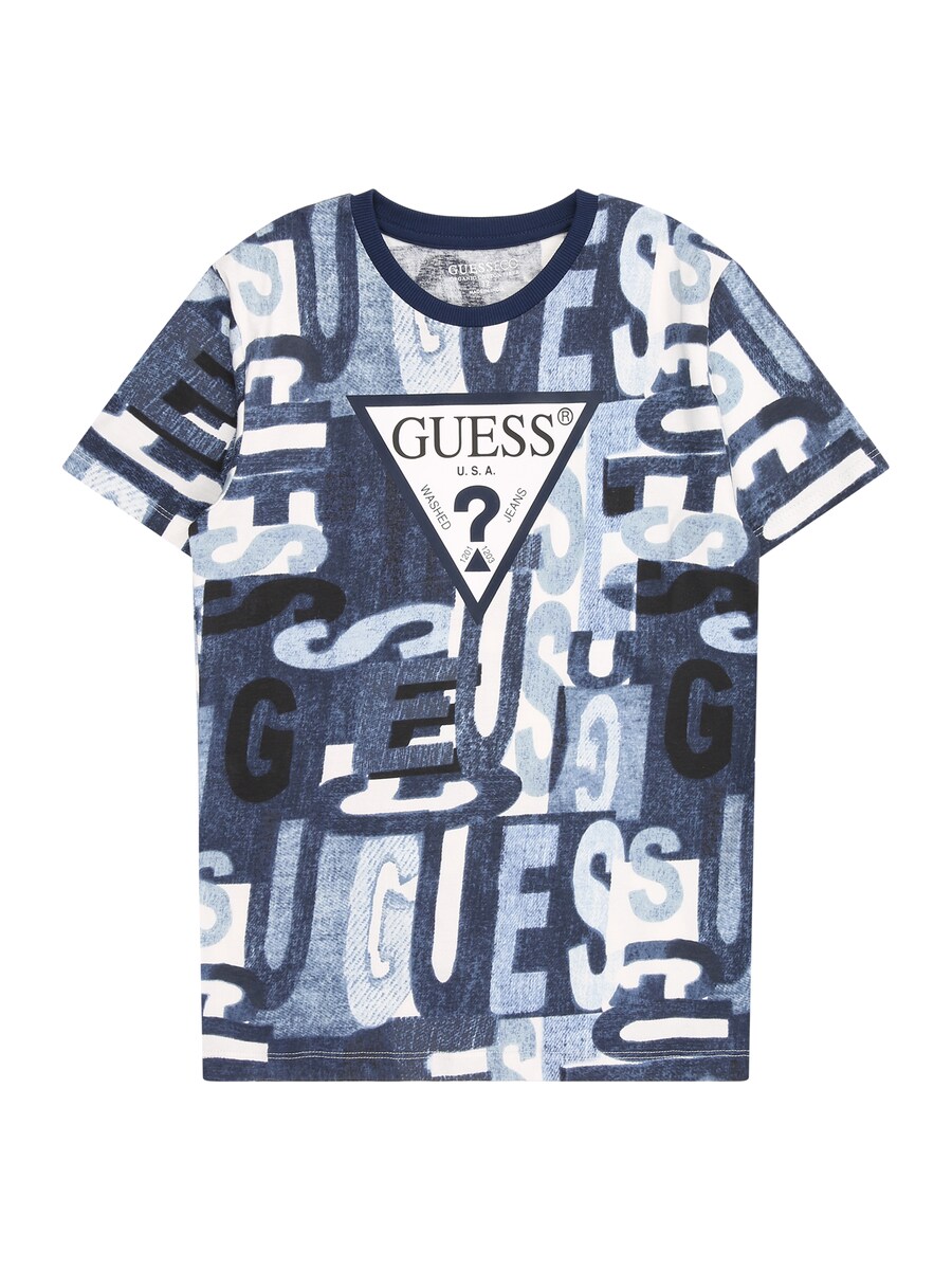 

Футболка GUESS, marine blue/Blue denim
