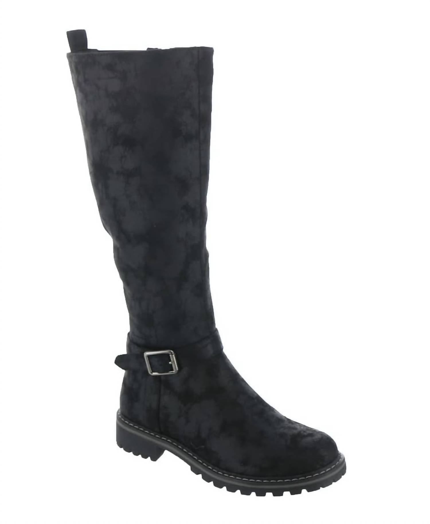 Женские ковбойские сапоги Giddy Up в потертом черном цвете Corkys Footwear