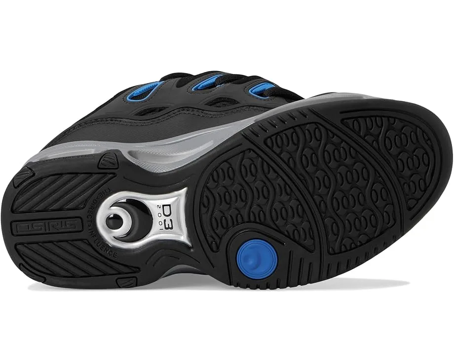 Кроссовки Osiris D3 2001, Black/Grey/BlueSee Less — фото 3