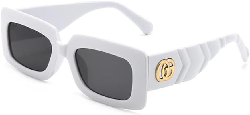 

Маленькие квадратные солнцезащитные очки, модные, милые, солнцезащитные очки, трендовые, конфетные цвета (белая оправа, черные блестки) Weloveushop, Black Frame Black Gray Flakes