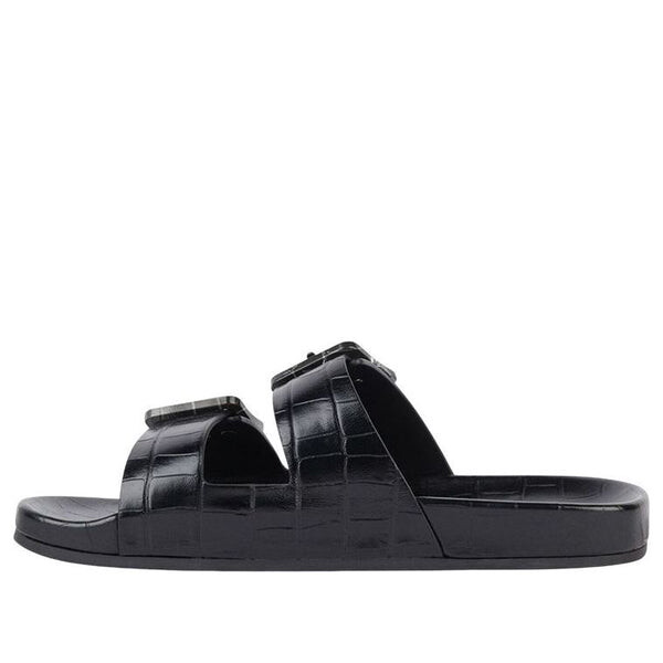 

Тапочки mallorca sandals 'black' Balenciaga, черный