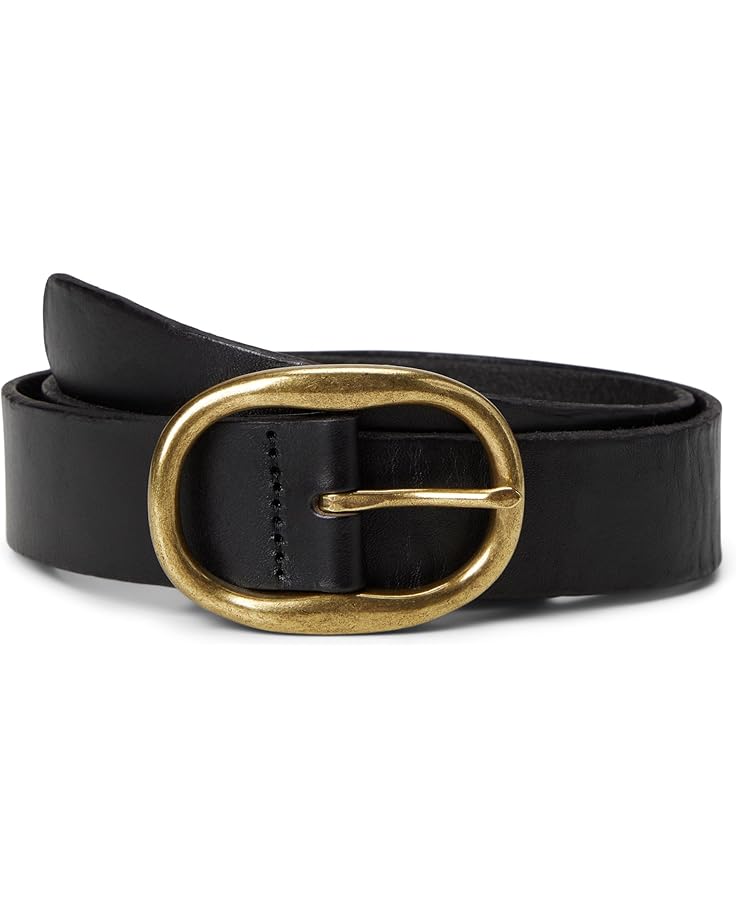 

Ремень Madewell Oval Buckle Belt, черный