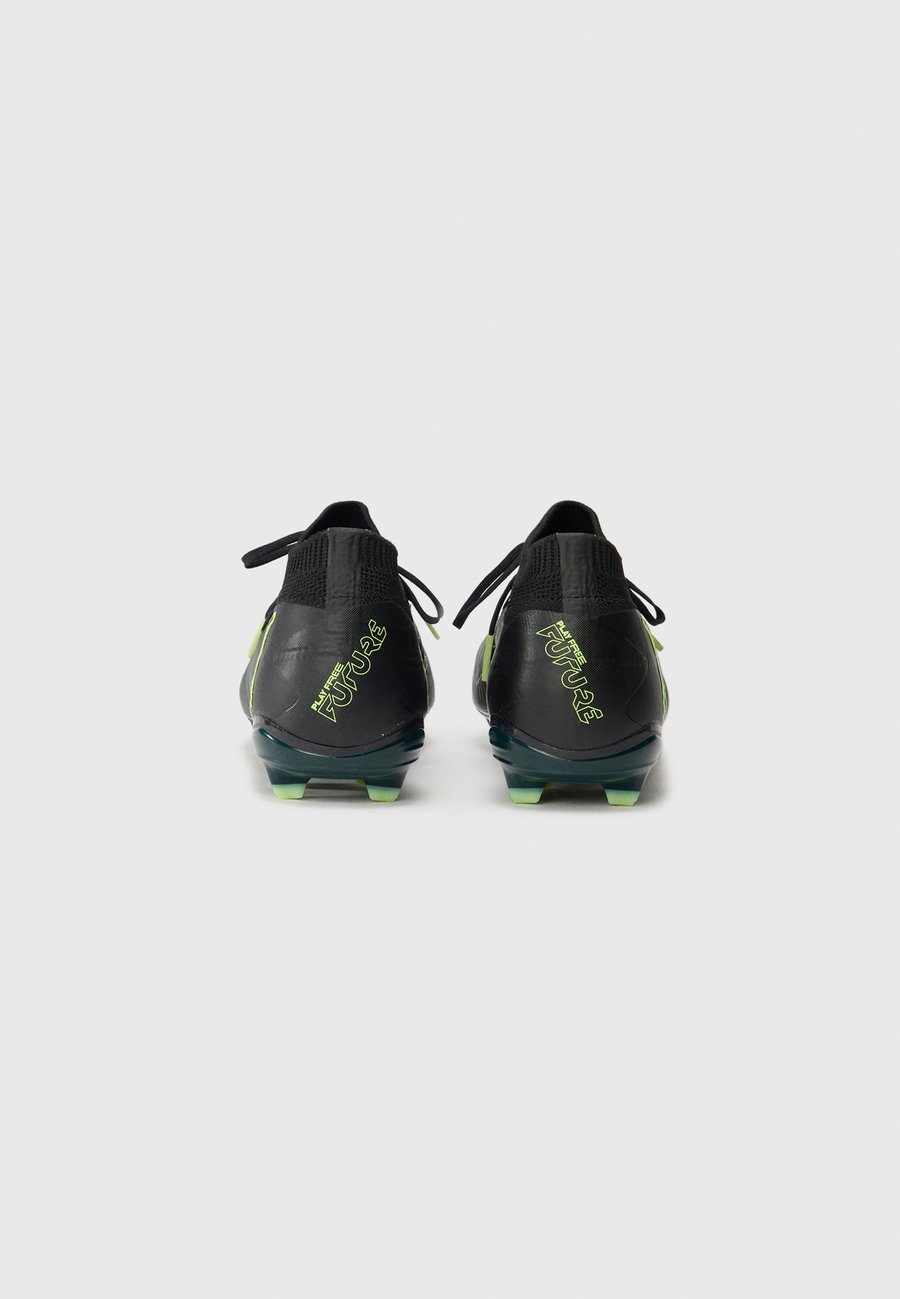 Кроссовки Puma FUTURE 8 PRO FG/AG, Black/Fizzy Light/Green Terrain/Black — фото 3