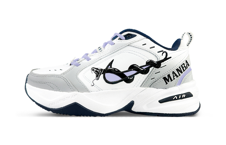 

Кроссовки Nike Air Monarch 4 Chunky Sneakers Unisex Low-Top Black Purple