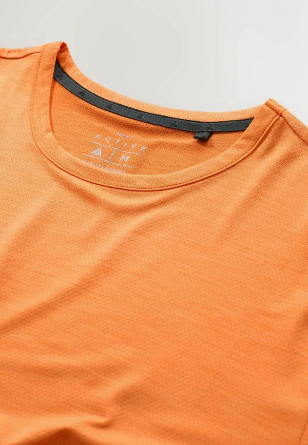 Спортивная базовая футболка стандартного кроя Next, New Orange — фото 2