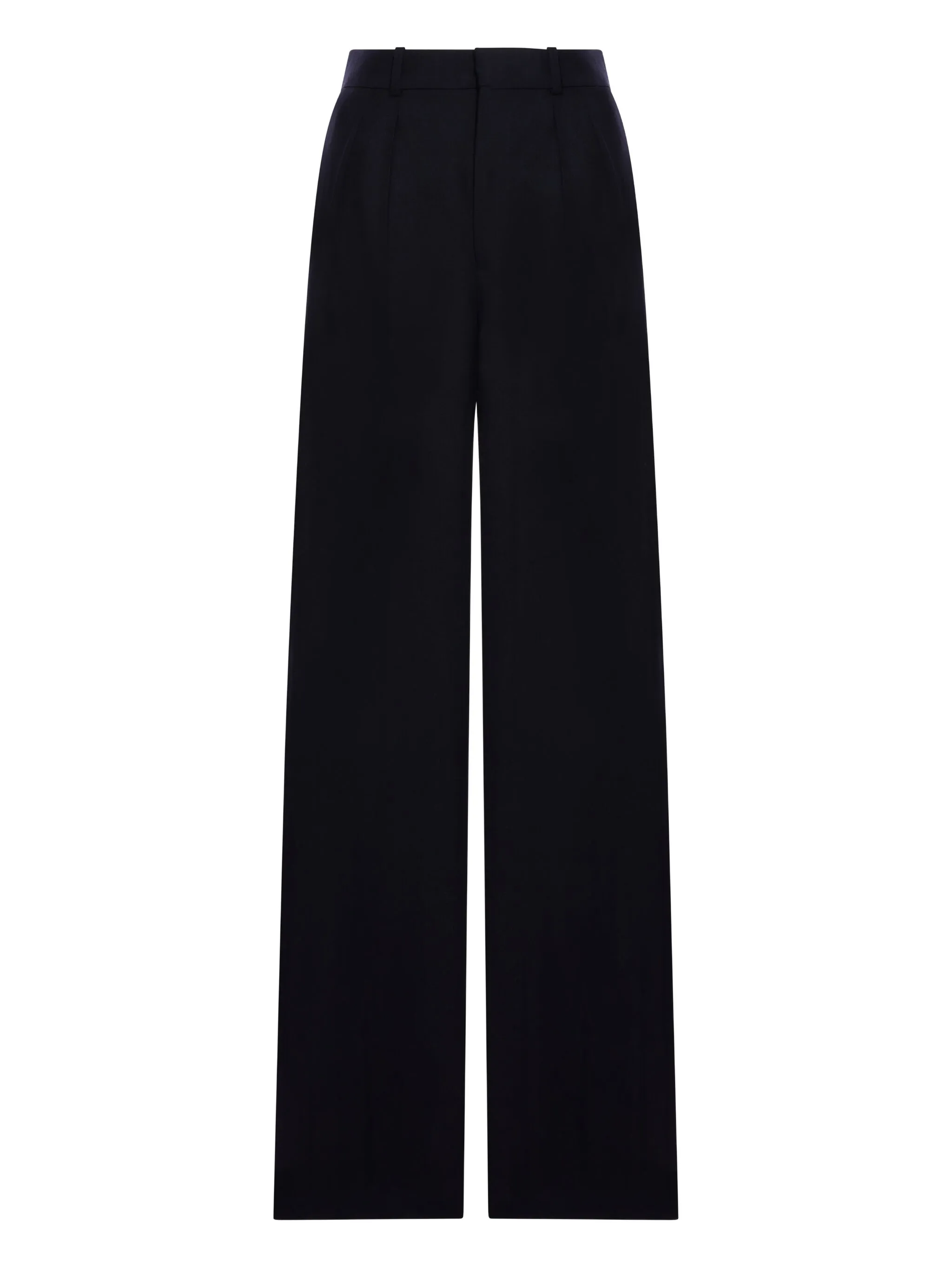 

Широкие брюки строгого кроя Saint Laurent, синий