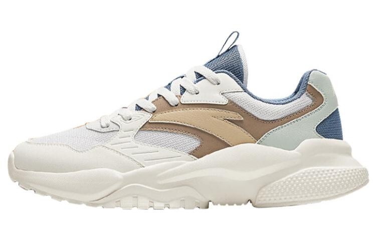 

Кроссовки ANTA Lifestyle Shoes Men Low-top Ivory / Sand Gray / Dust Curtain Blue, темно-синий