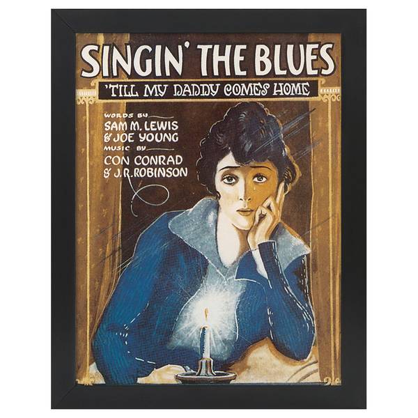 

Рамка для фотографий LegendArte Poster Singin' The Blues, черный