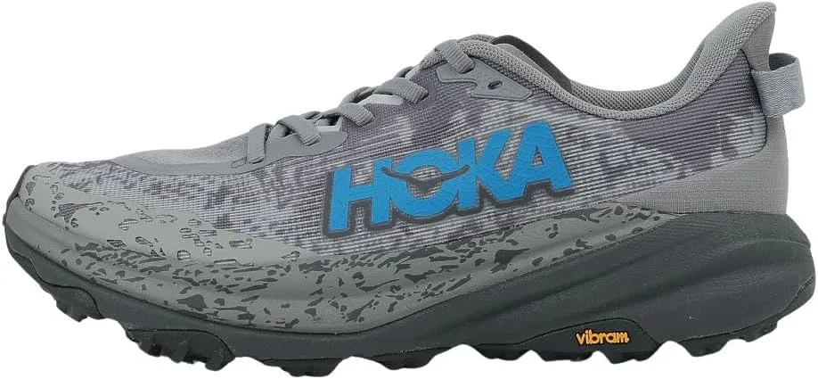Кроссовки HOKA для мужчин Speedgoat 6, серый/синий — фото 4