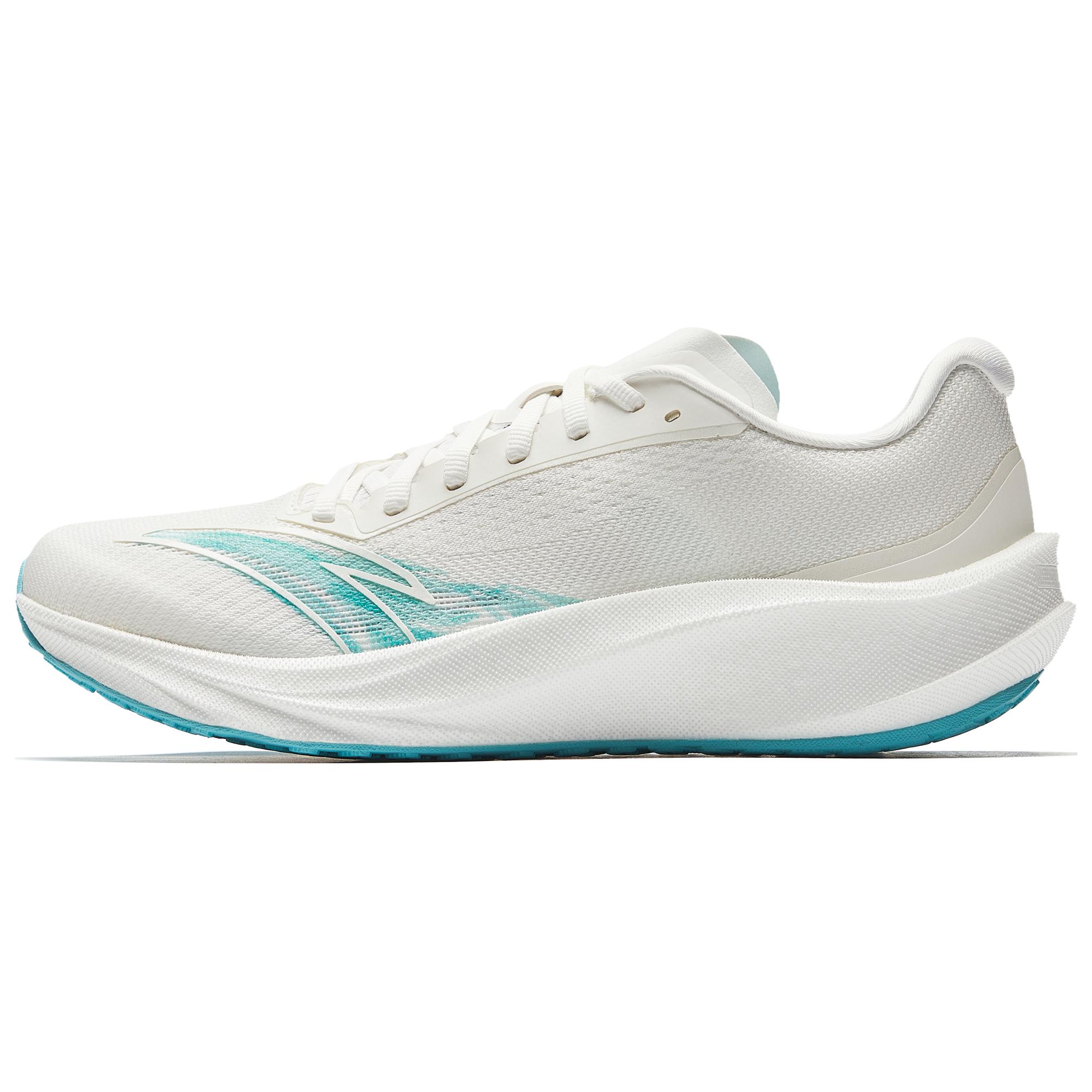 

ANTA Кроссовки для бега Asphalt Road Dominator 3V, мужские, низкие, цвет Papyrus White/Competition Blue