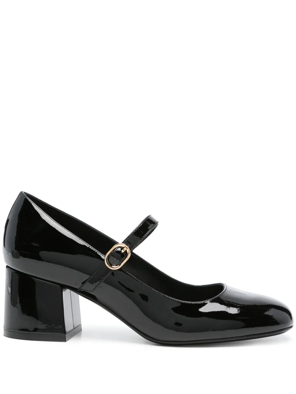 60-мм туфли Stuart MJ Stuart Weitzman, черный
