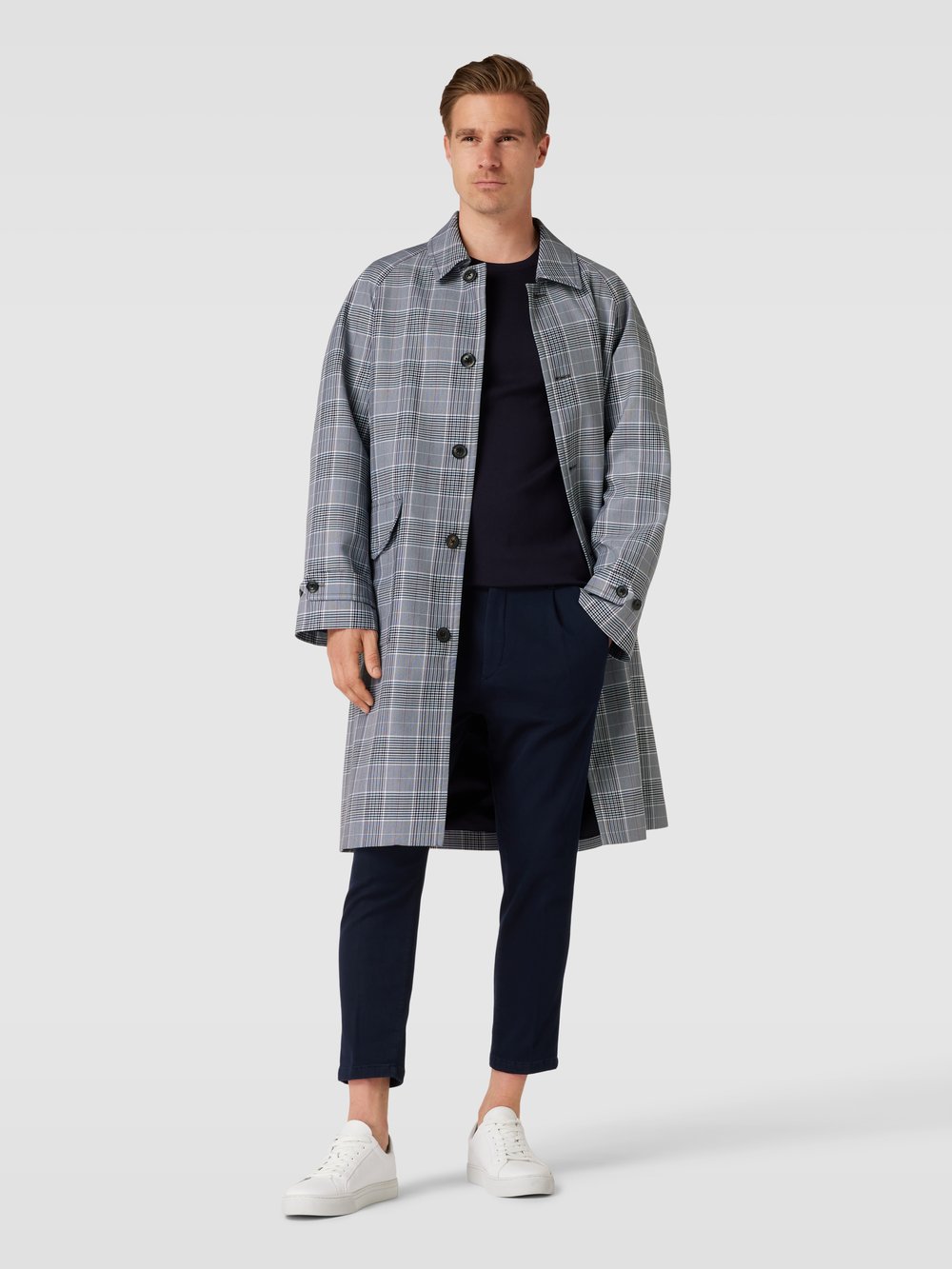 

Пальто с узором «Гленчек» модель «CARCOAT» Tommy Hilfiger