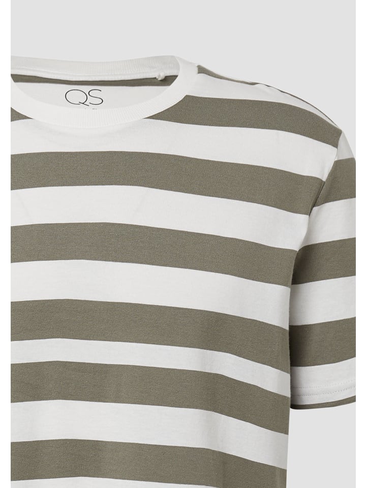 

Футболка QS, оливковый