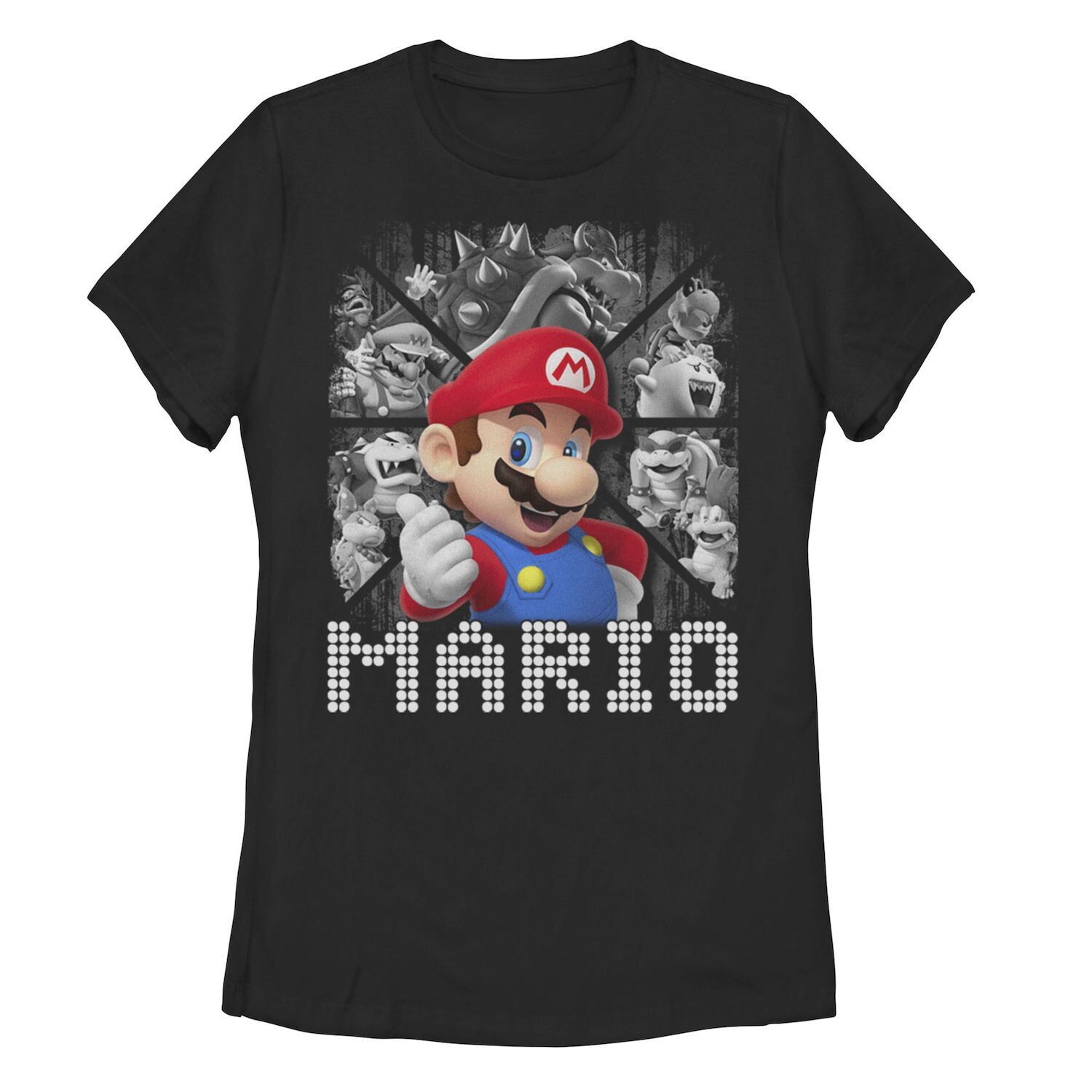 

Футболка с вставками Super Mario Bad Guy для юниоров Licensed Character