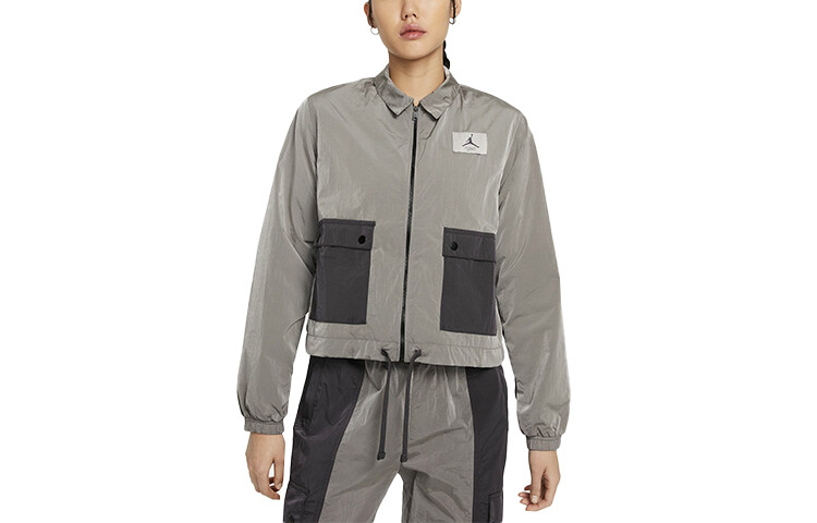 

Иорданские женские куртки Jordan, цвет Gray