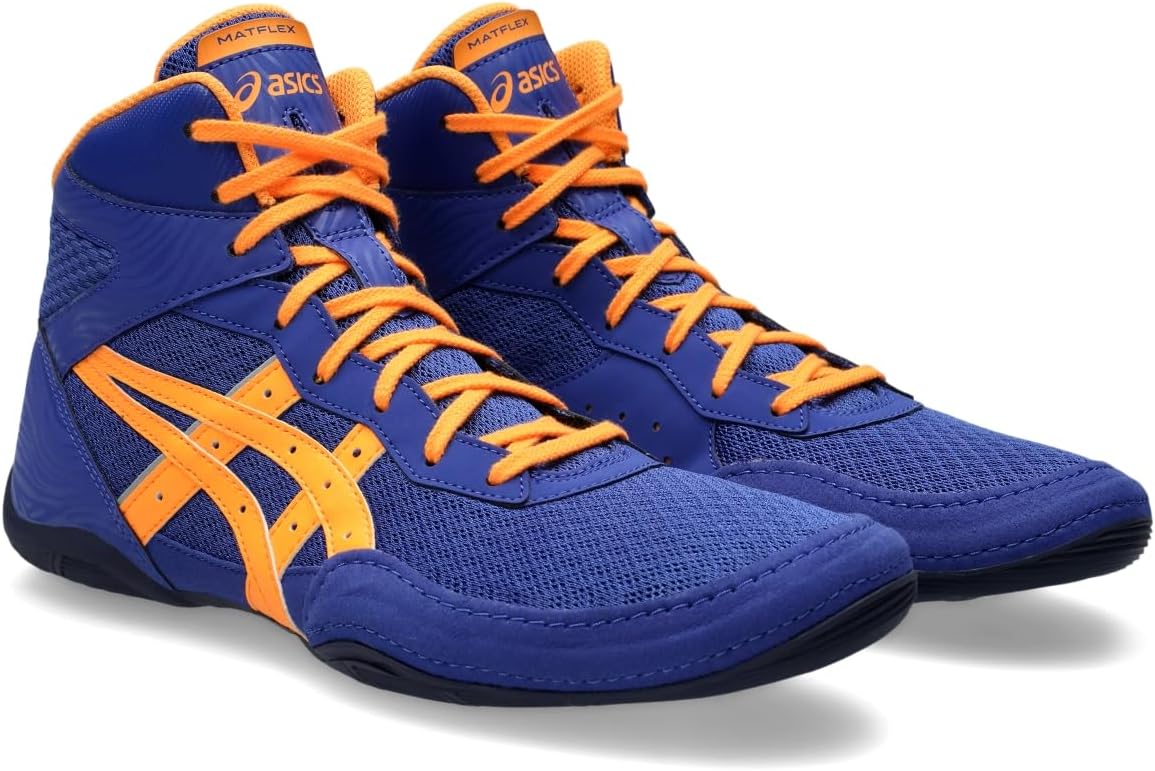 Мужские борцовские кроссовки Asics Matflex 7, оранжевый — фото 2